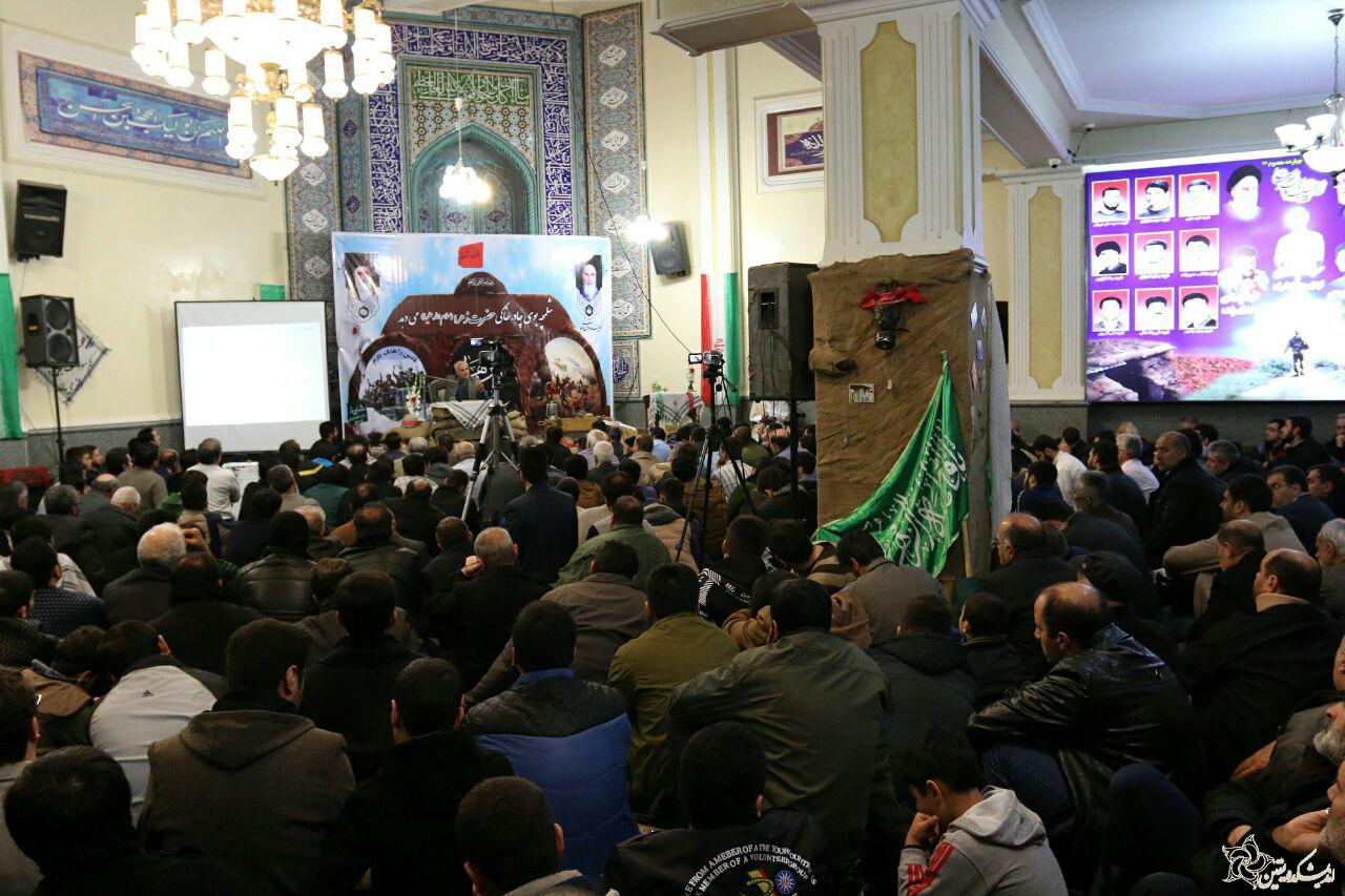 سخنرانی استاد حسن عباسی در مسجد چهارده معصوم - یادواره شهدای عملیات کربلای پنج