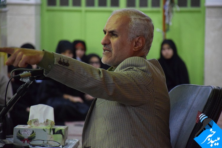 سخنرانی استاد حسن عباسی در میبد یزد - جایگاه استکبارستیزی در جهاد کبیر