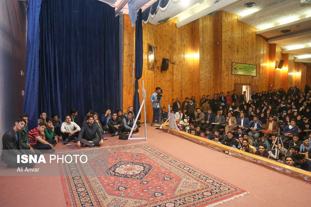 سخنرانی استاد حسن عباسی در دانشگاه محقق اردبیلی - دولت تراز انقلاب اسلامی
