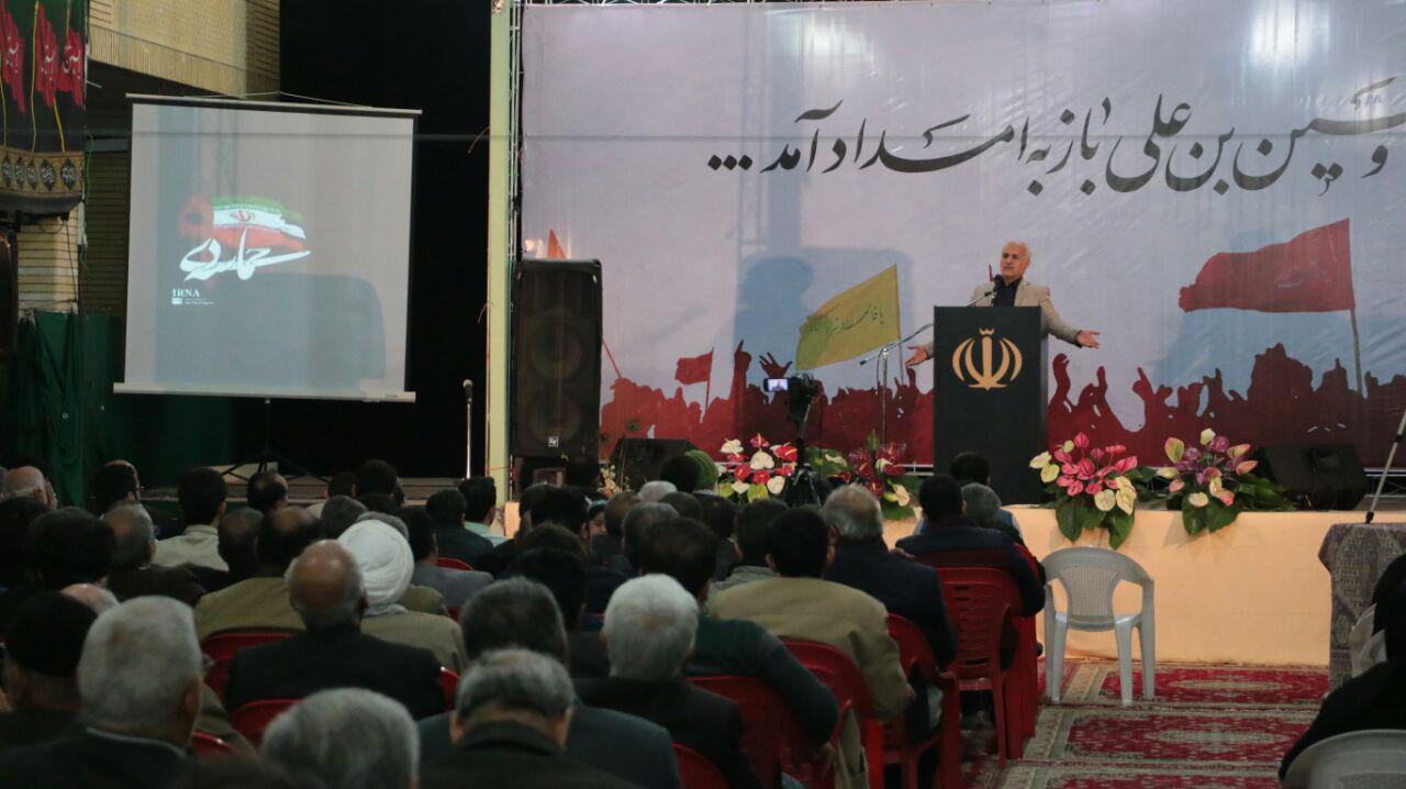 سخنرانی استاد حسن عباسی در حسینیه ثارالله ورامین- بزرگداشت حماسه نهم دی