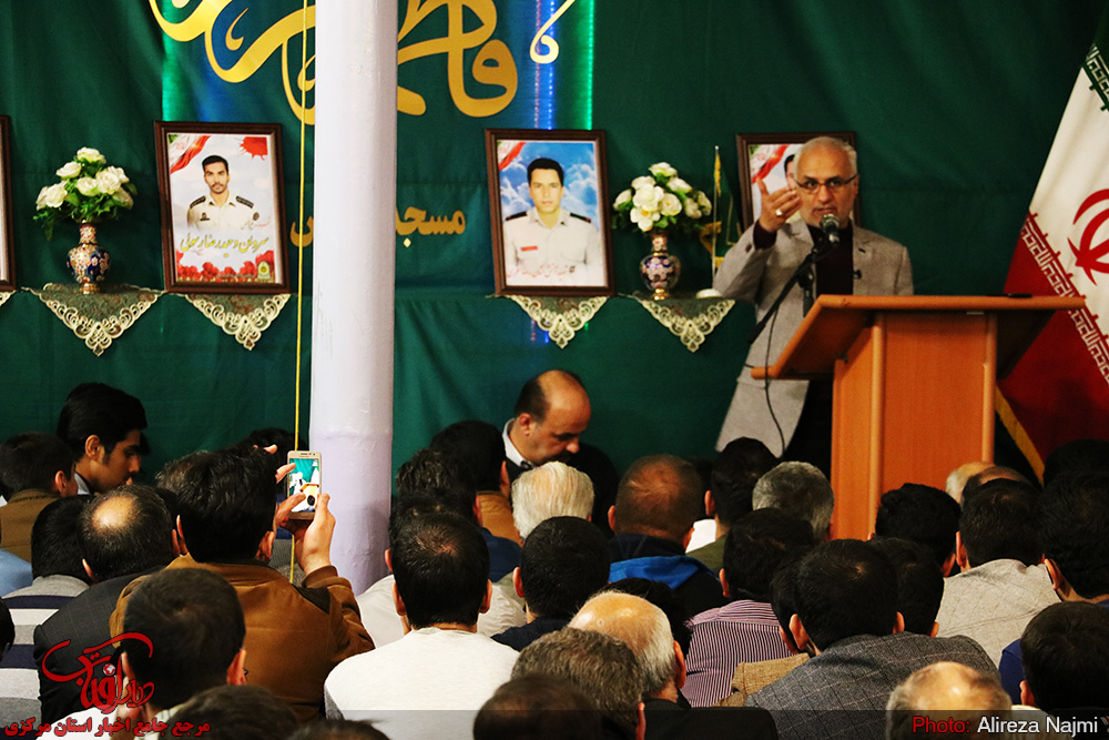 سخنرانی استاد حسن عباسی در مسجد شمس اراک - یادواره شهید رحیم آنجفی